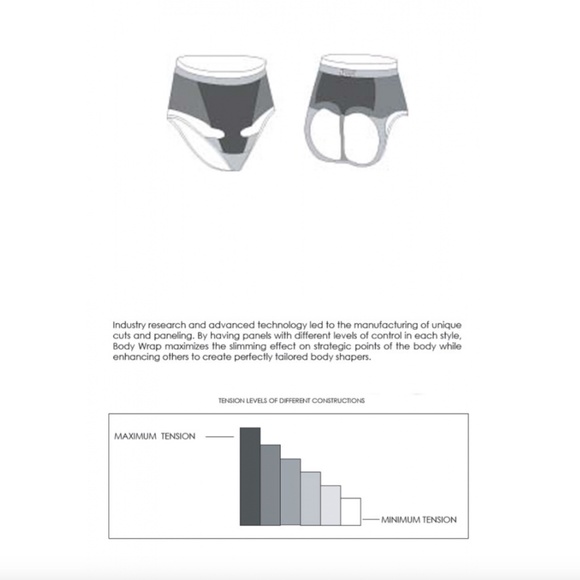 NEW Body Wrap High Waist Shaping Panty Compression Shaper 44810 Nude Beige - Picture 2 of 2